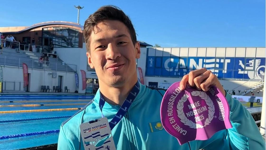 Казахстанский пловец Адильбек Мусин