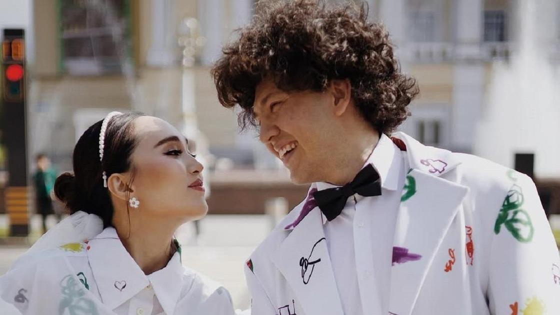 Айжулдыз Адайбекова и Сакен Кагаров