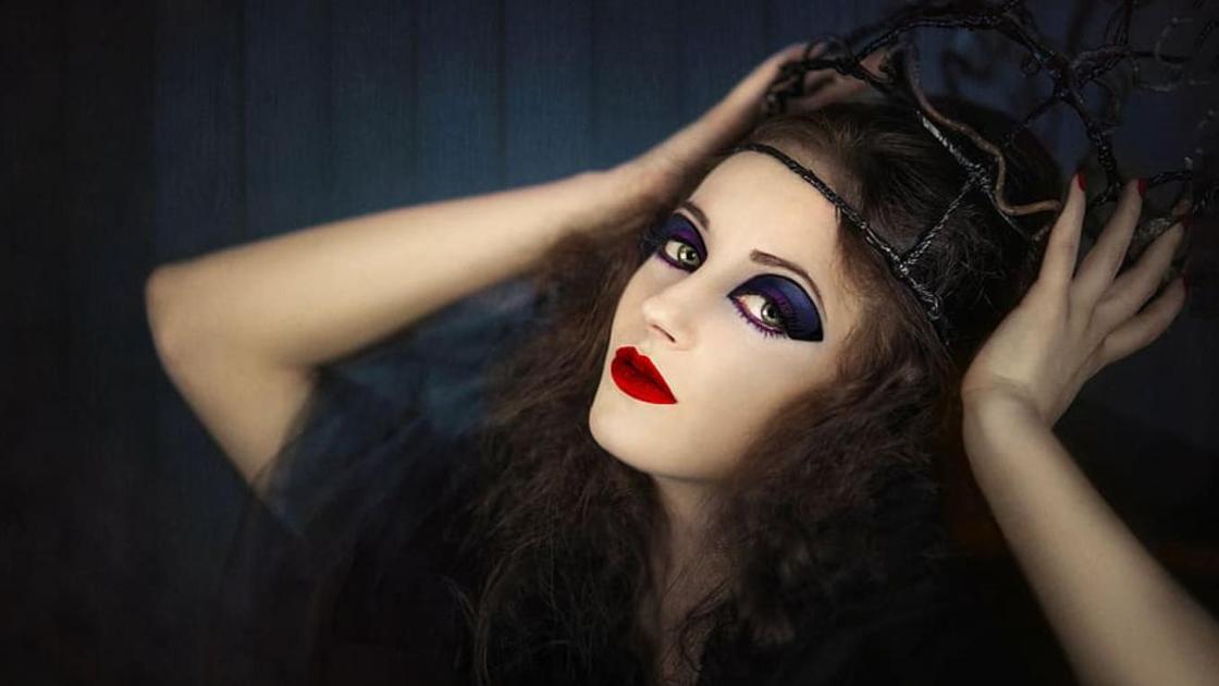 Хэллоуин макияж вампира в стиле 
