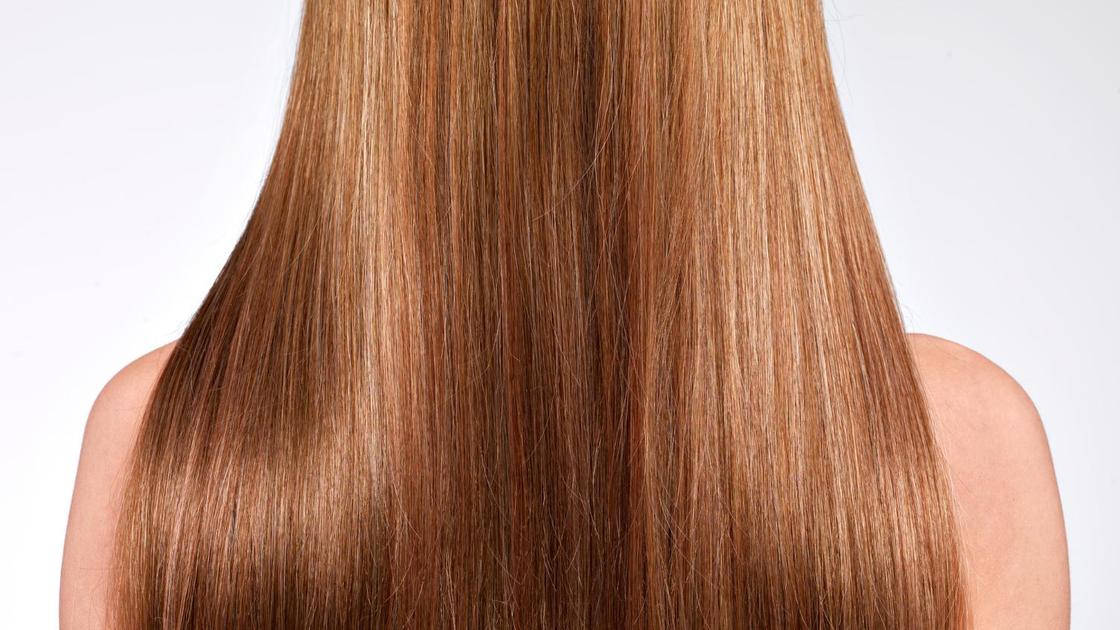 Колорирование в натуральных оттенках на длинных прямых волосах