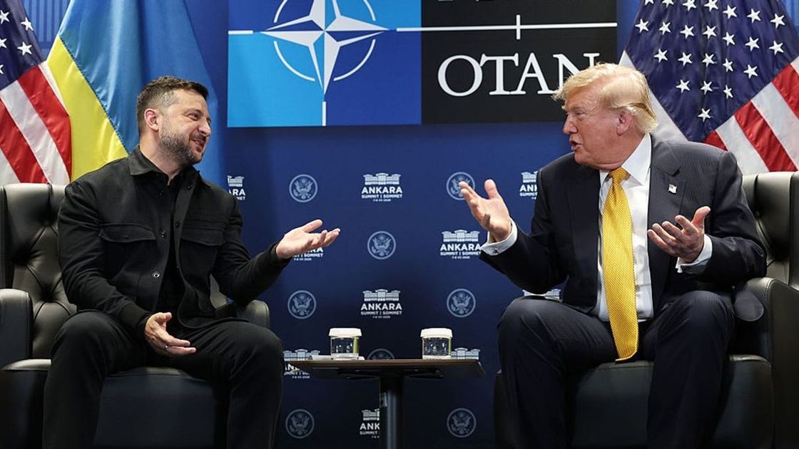 Зеленский мен Трамп