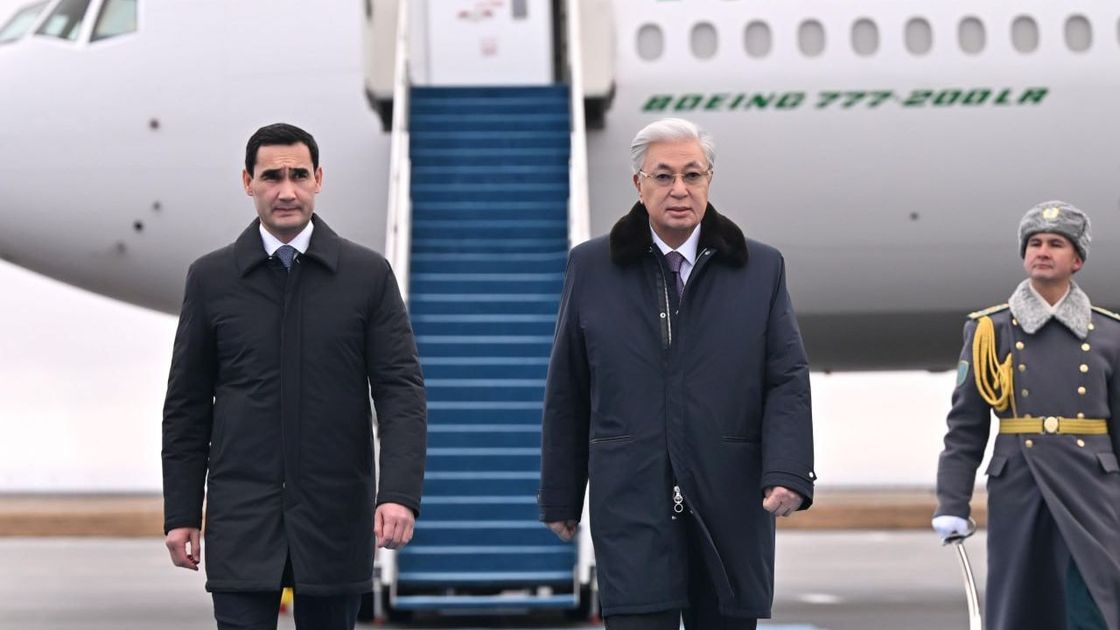 Касым-Жомарт Токаев и Сердар Бердымухамедов