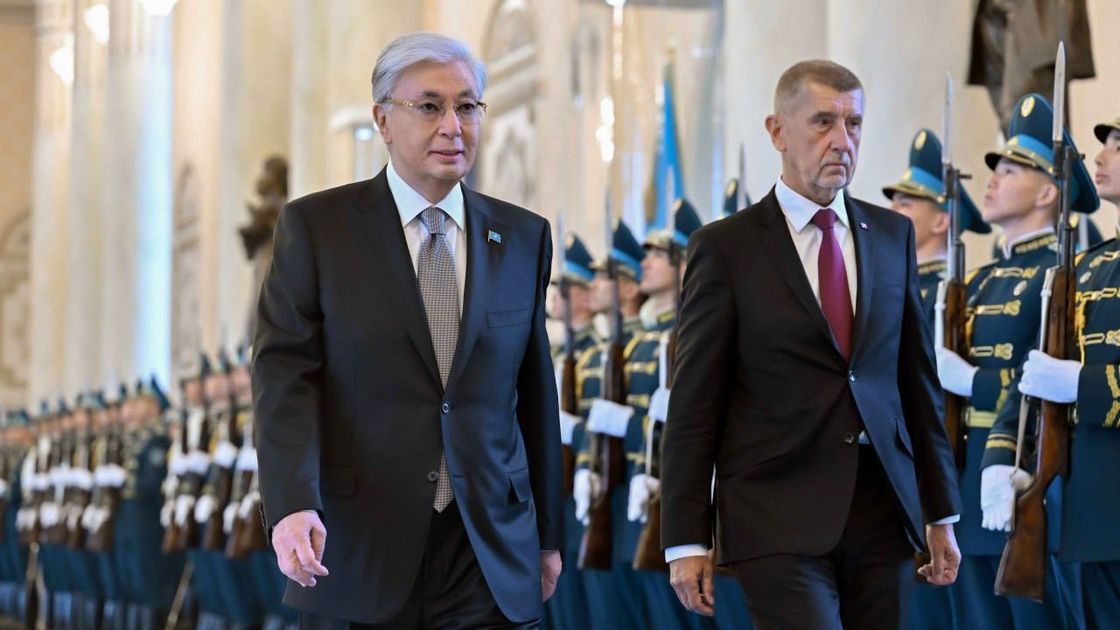 Касым-Жомарт Токаев и Андрей Бибиш