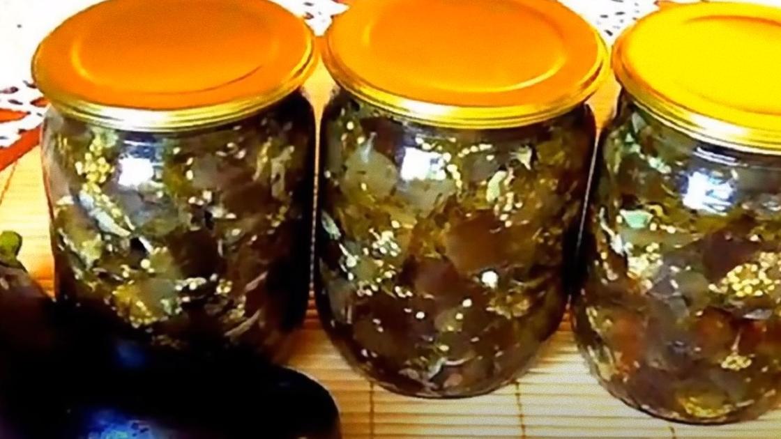 Рецепт солёных баклажан на зиму