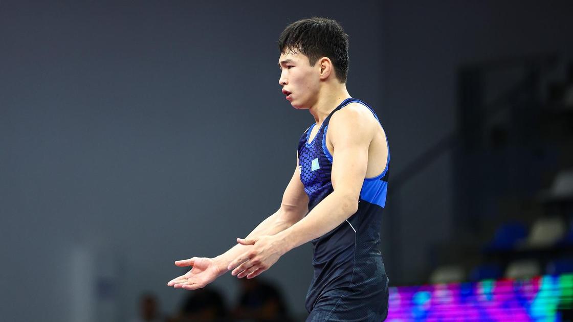 Казахстанский борец Арсен Жума