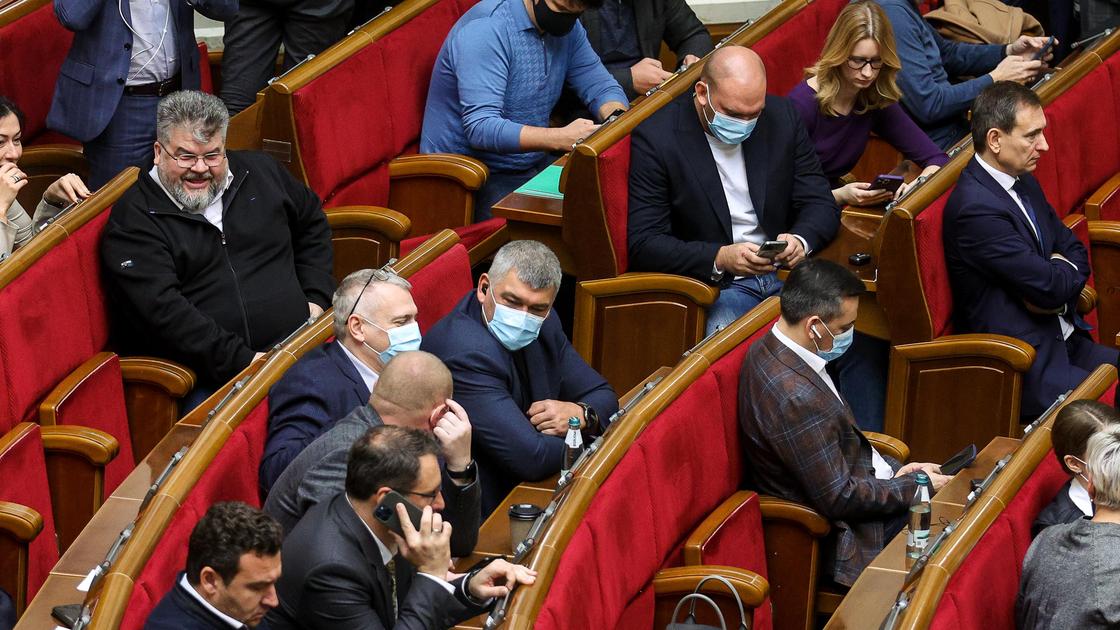Заседание Парламента в Киеве в октябре этого года
