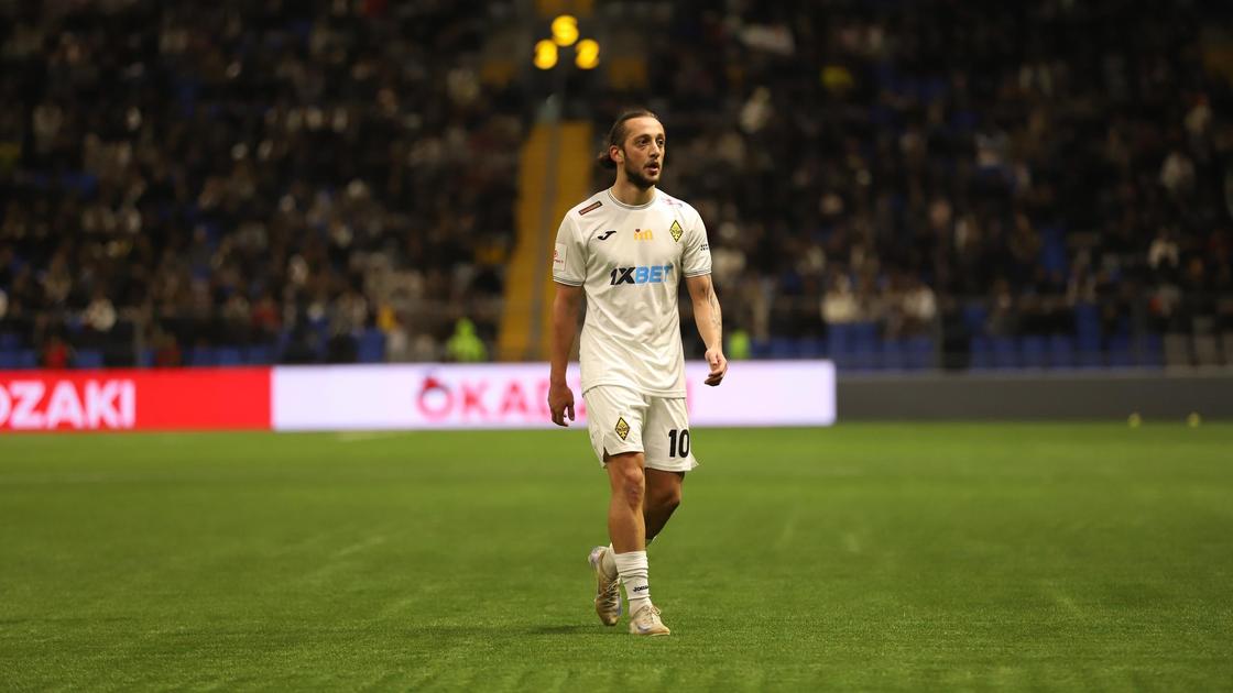 Грузинский футболист Гиорги Зария