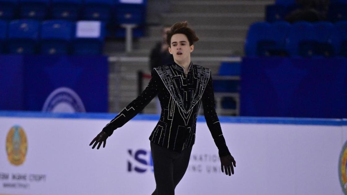 Казахстанский фигурист Михаил Шайдоров