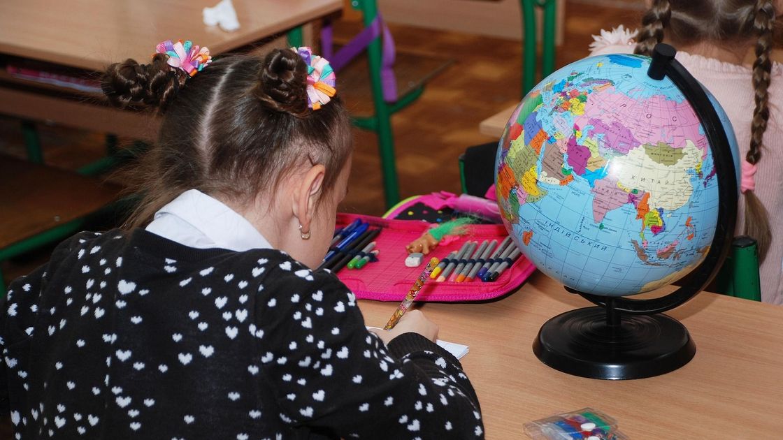 Ученица за партой