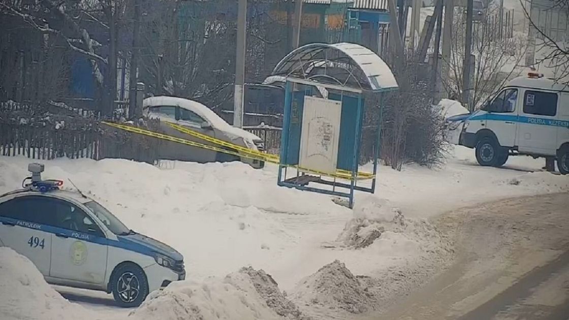 Перекрытие улицы в Петропавловске