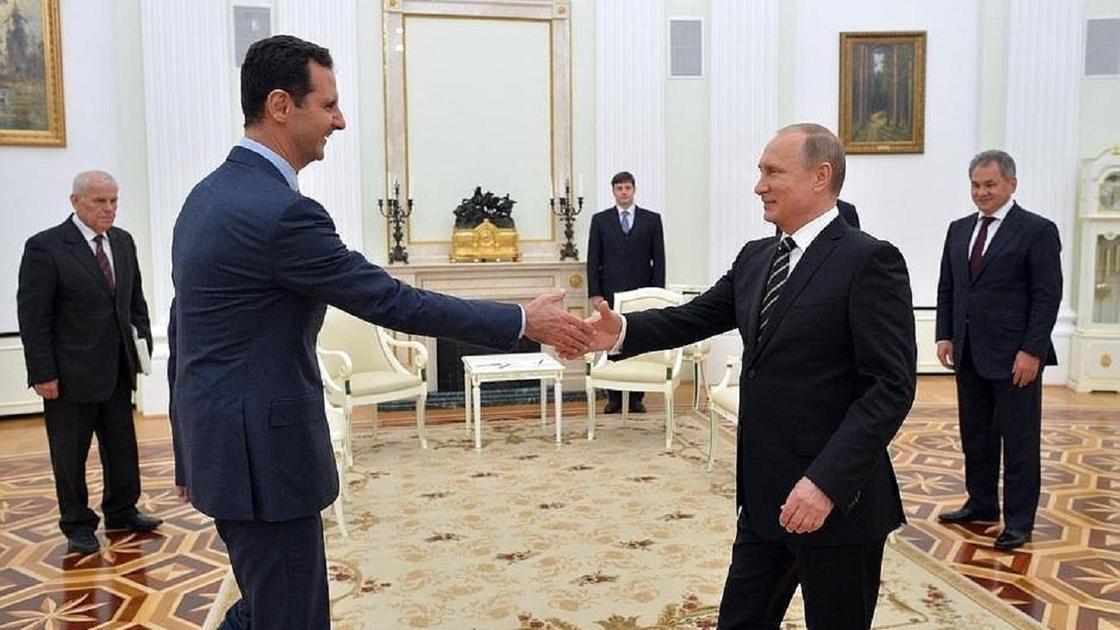 Встреча Путина и Асада в октябре 2015 года