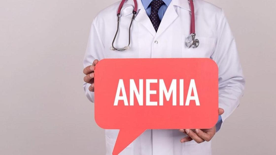 надпись Anemia надпись Anemia