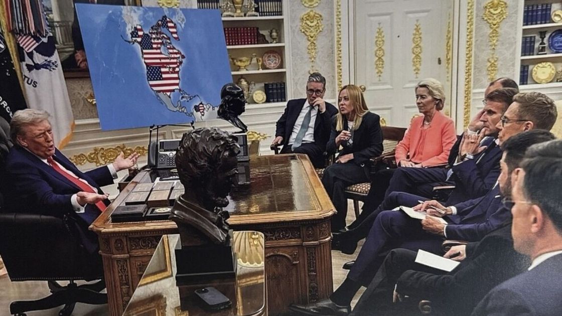 Изображение с публикации Дональда Трампа