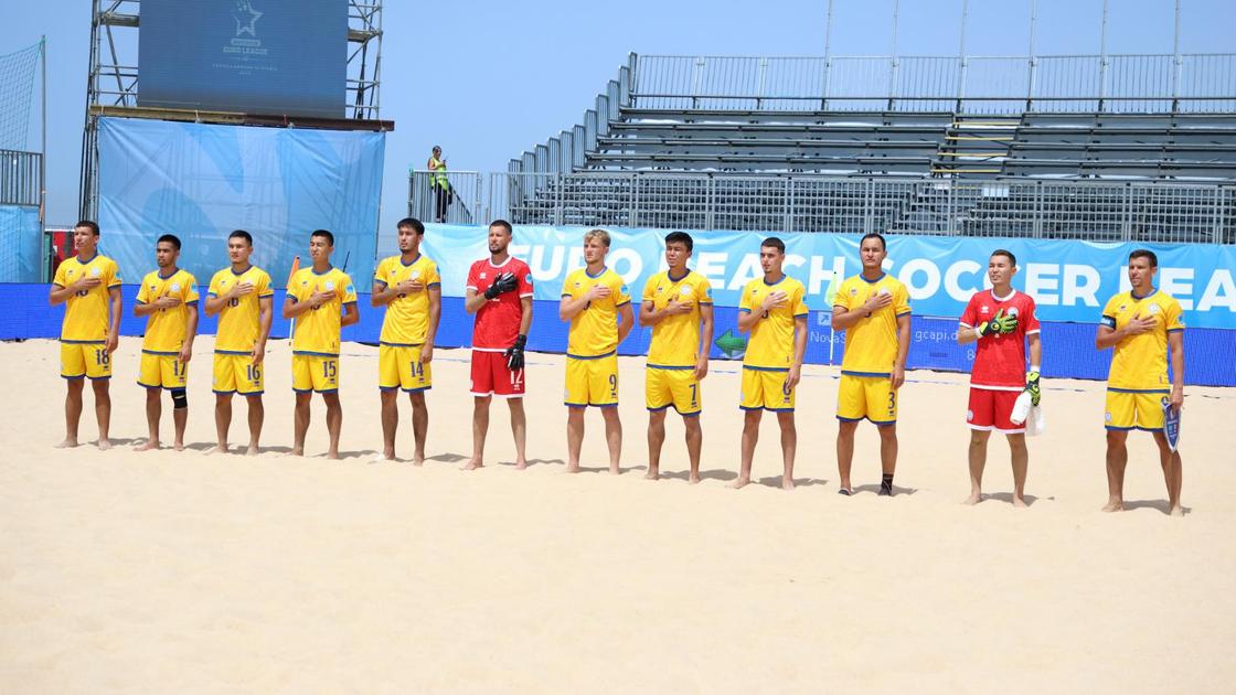 Сборная Казахстана по пляжному футболу в 2025 году