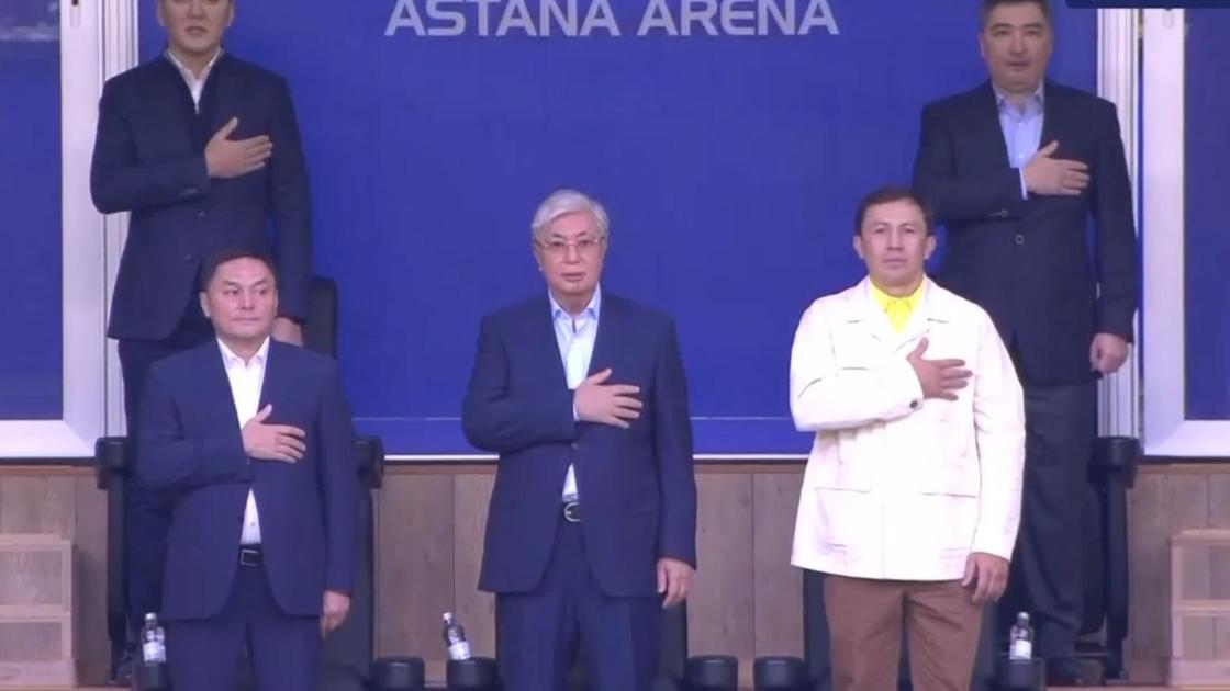 Касым-Жомарт Токаев и Геннадий Головкин