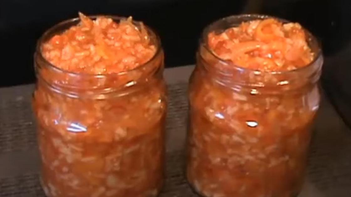 Лечо в банках