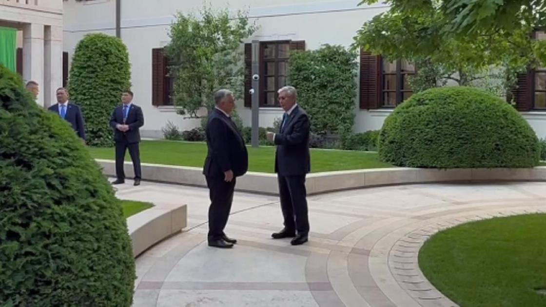 Касым-Жомарт Токаев и Виктор Орбан