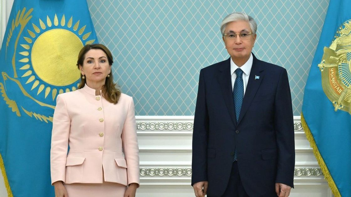 Наталья Бочарова и Касым-Жомарт Токаев