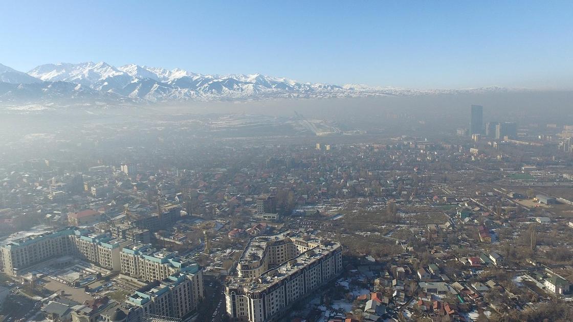 Смог в Алматы