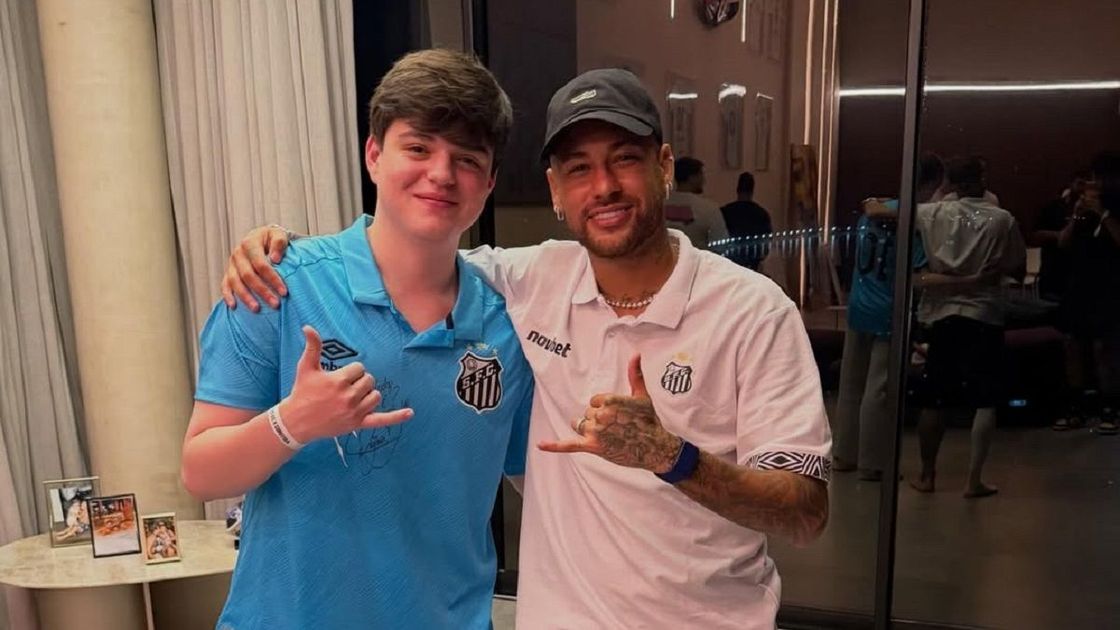 Данил Голубенко и Неймар