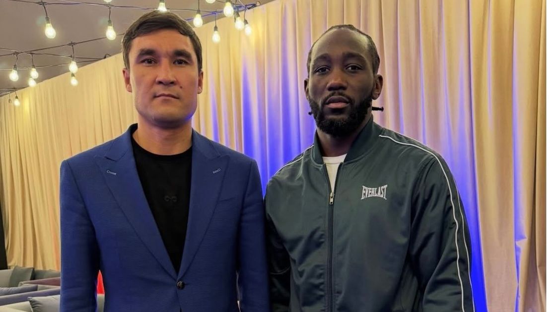 Серик Сапиев и Теренс Кроуфорд