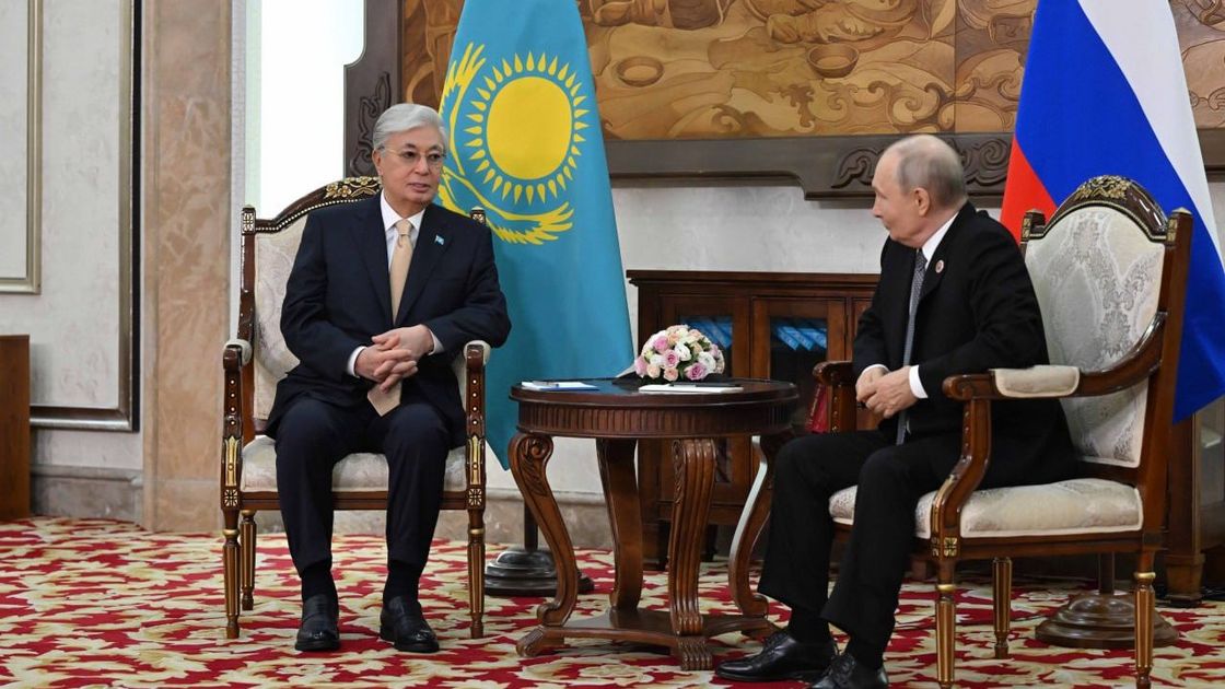 Касым-Жомарт Токаев и Владимир Путин