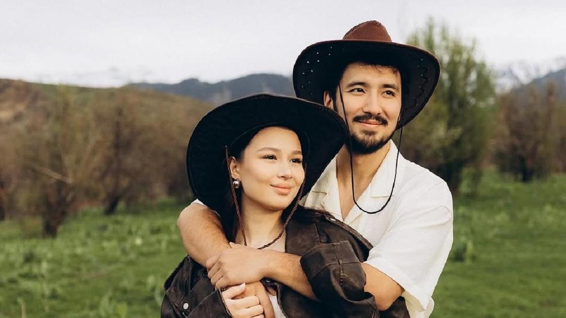 Ермек Шынболатов с супругой