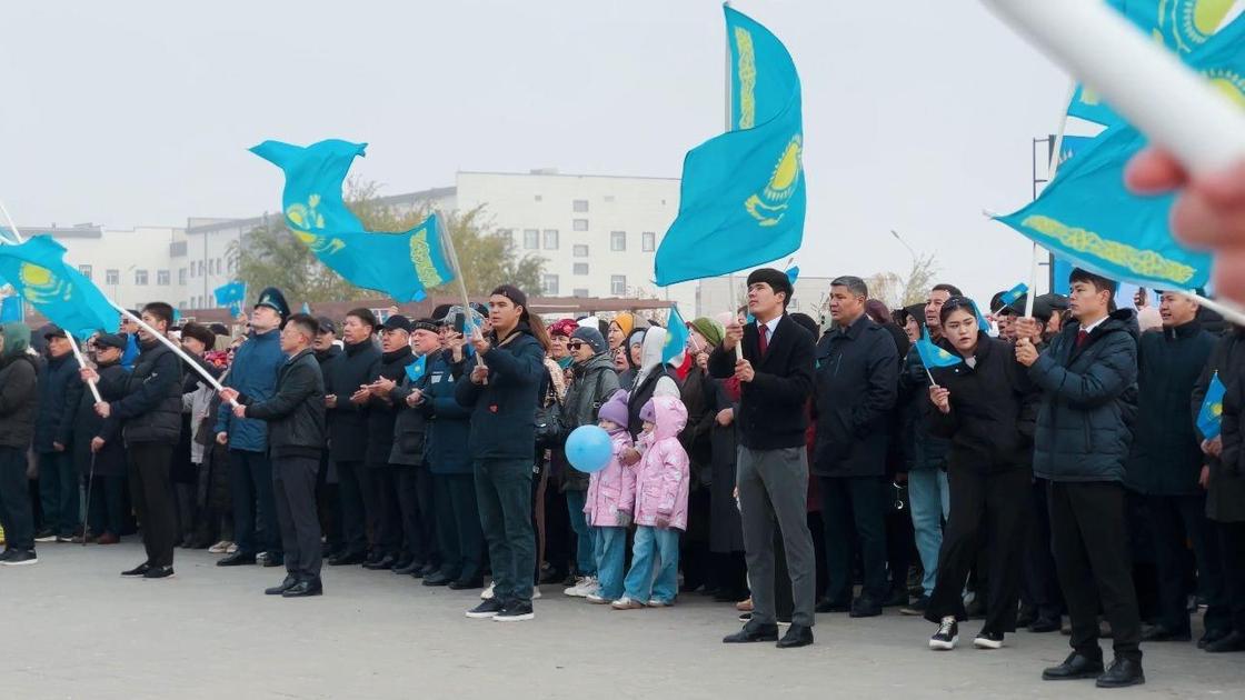 Оралда Ту көтеру рәсімі өтті