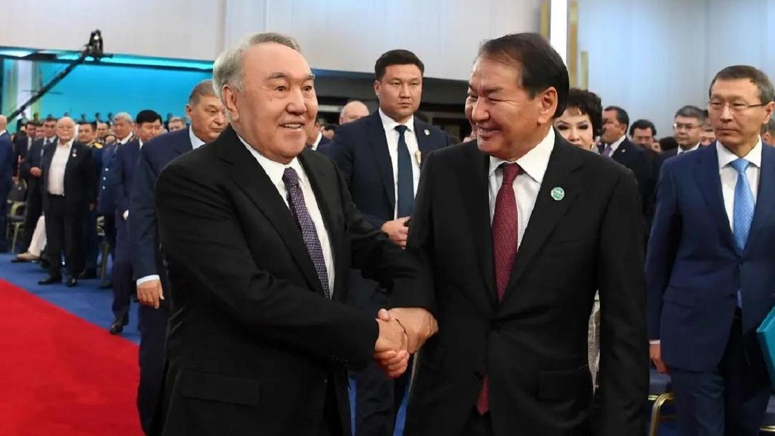 Нурсултан Назарбаев на инаугурации