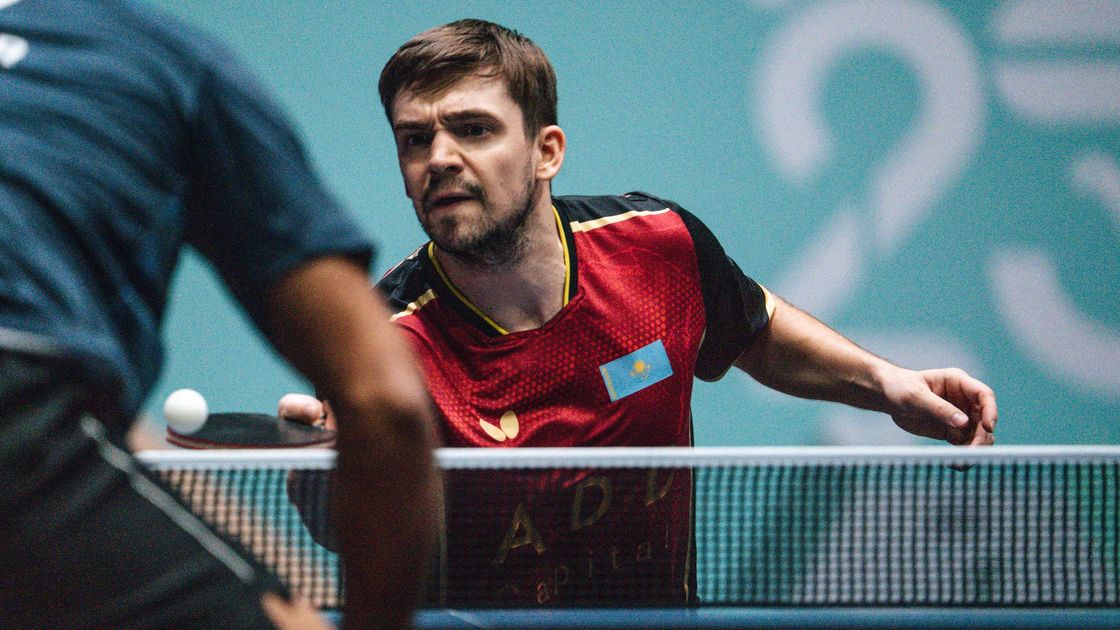 Казахстанский игрок в настольный теннис Кирилл Герасименко