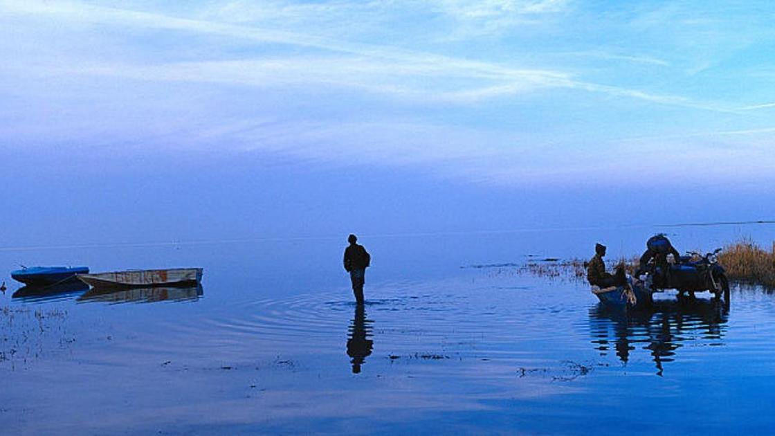 Рыбаки на Аральском море