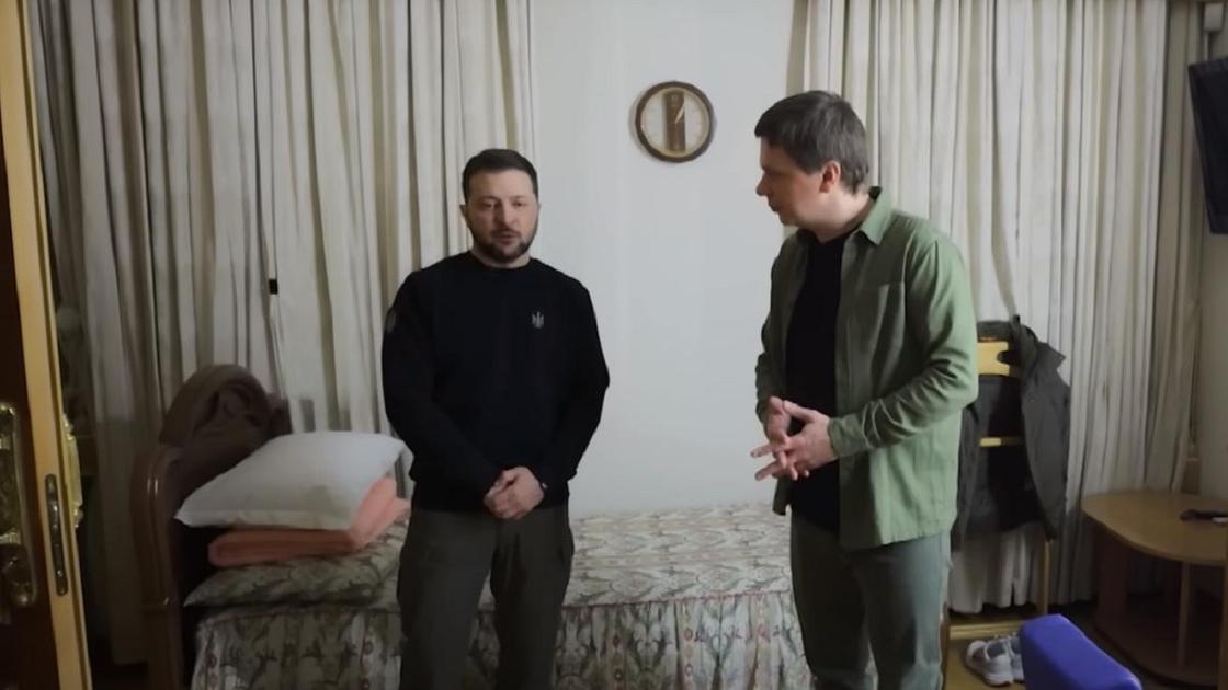 Владимир Зеленский и Дмитрий Комаров