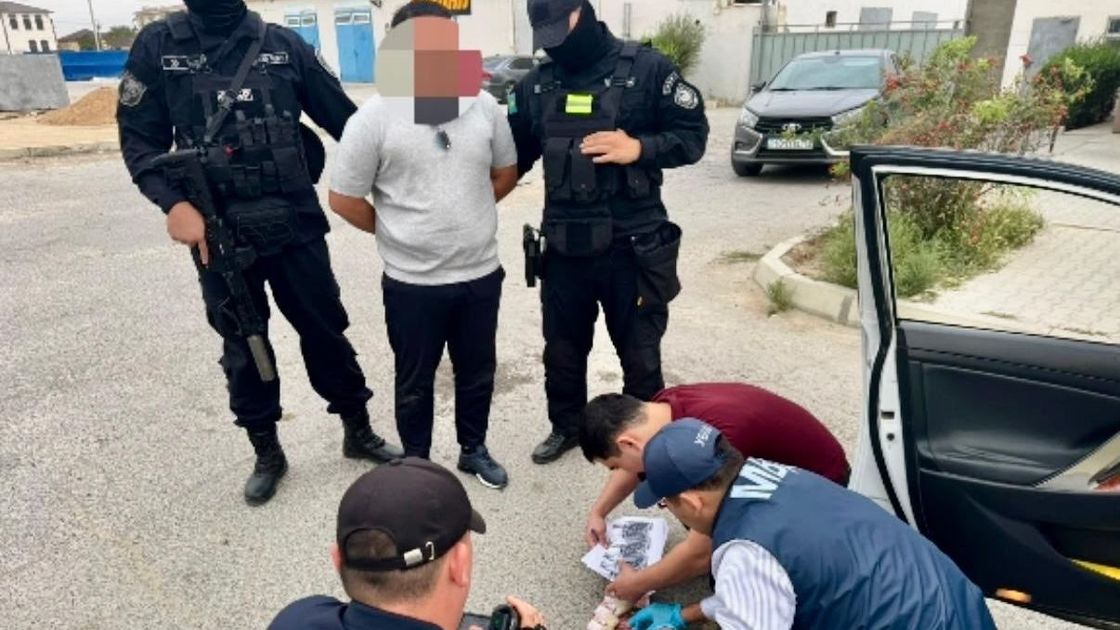 Задержание в Актау