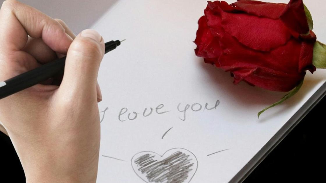 роза и надпись I love you роза и надпись I love you