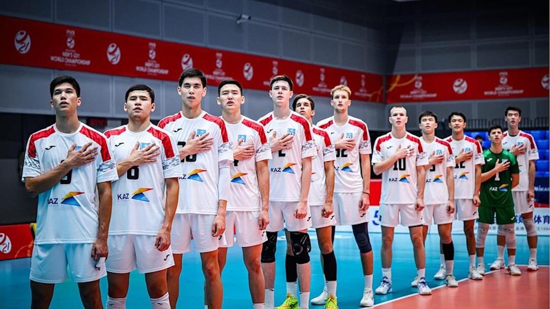 Молодежная сборная Казахстана по волейболу на ЧМ-2025