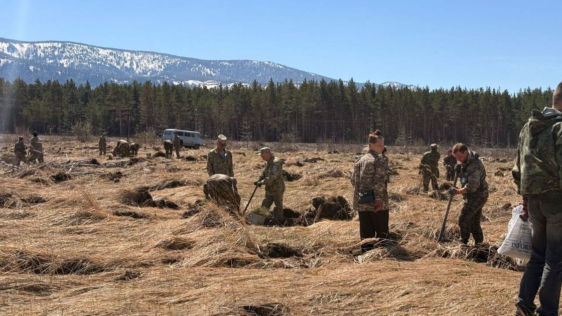 Акция "Таза Қазақстан" в городе Риддере