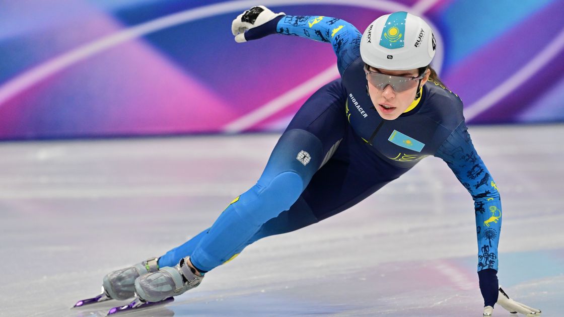 Казахстанская шорт-трекистка Ольга Тихонова