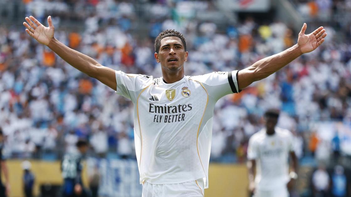 Английский футболист Джуд Беллингем