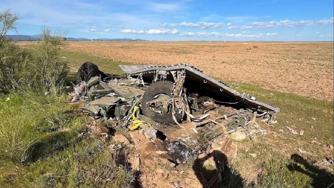 Уничтоженная боевая машина