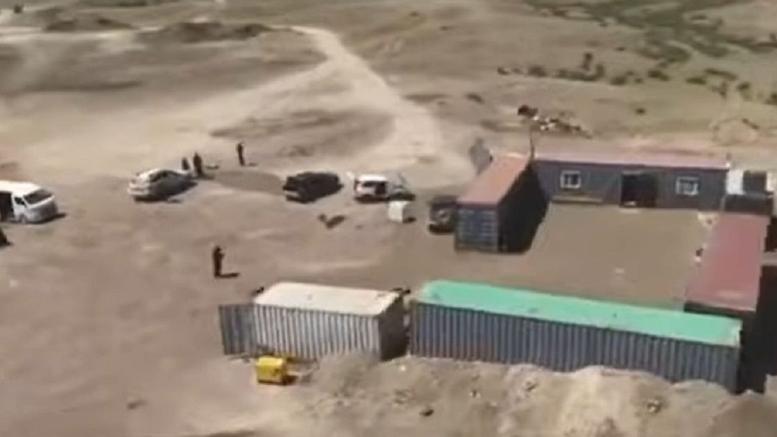 Незаконная добыча в Карагандинской области