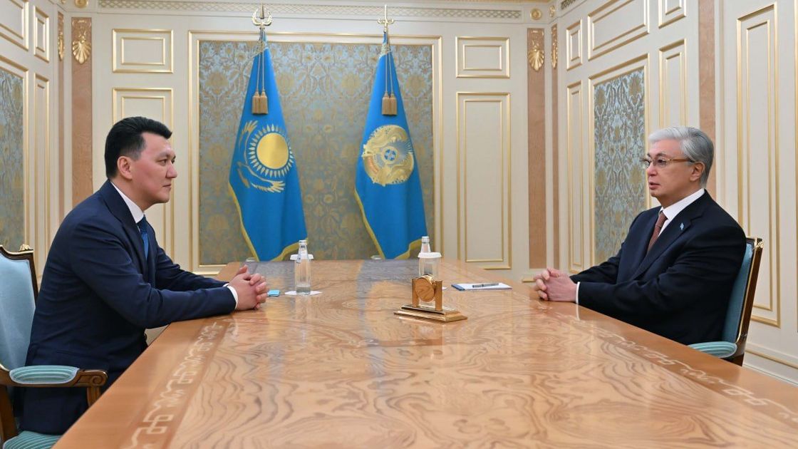 Ерлан Карин и Касым-Жомарт Токаев