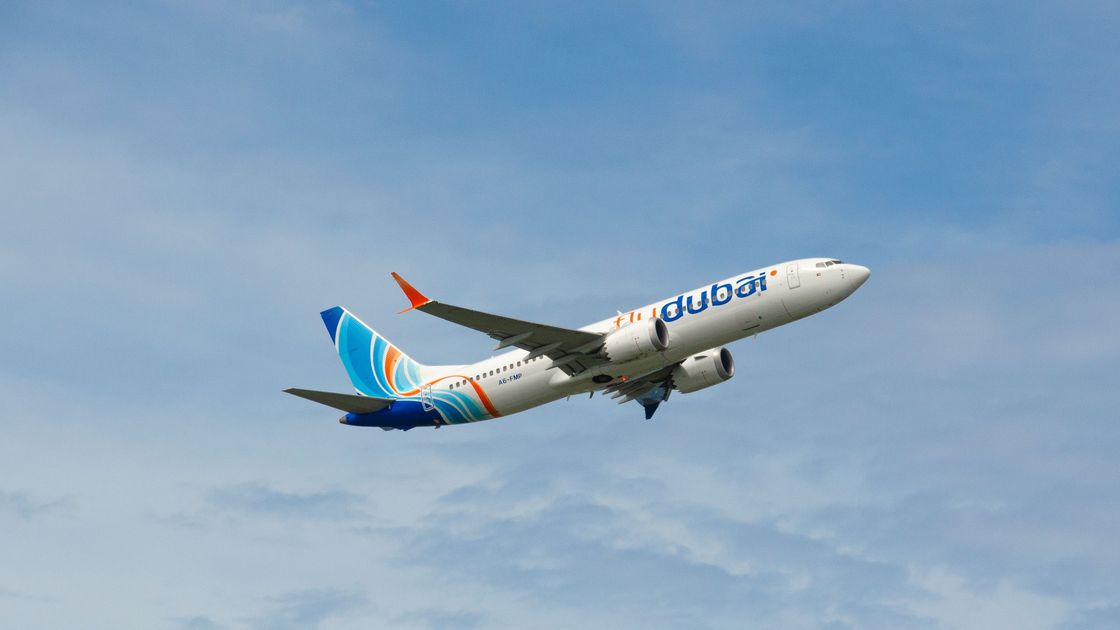 Flydubai әуекомпаниясының ұшағы