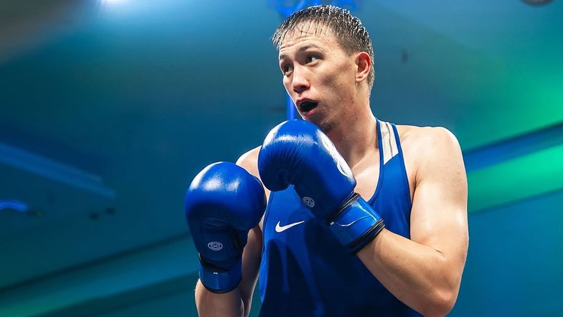 Казахстанский боксер Султанбек Айбарулы