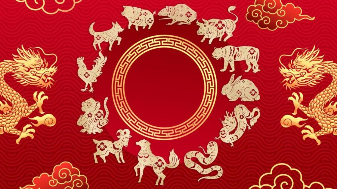 Изображение знаков зодиака восточного гороскопа