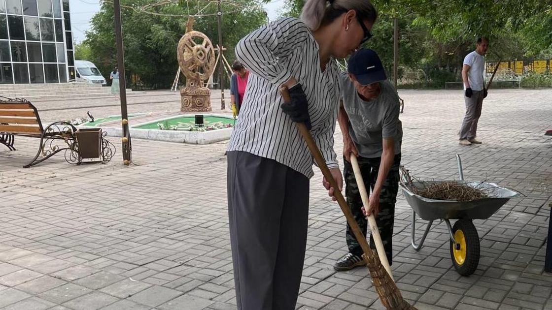 Экологическая акция "Таза Қазақстан"