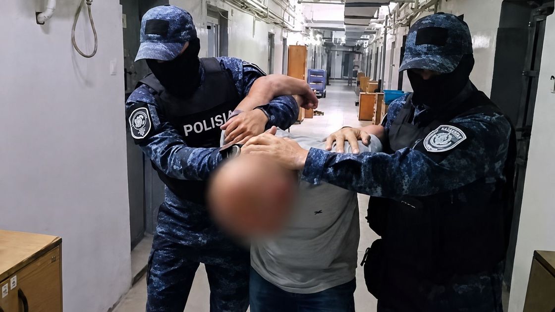 Задержание в Алматы