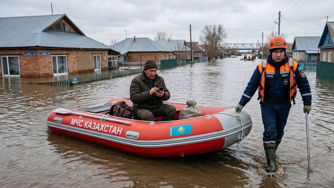 Паводки в Казахстане