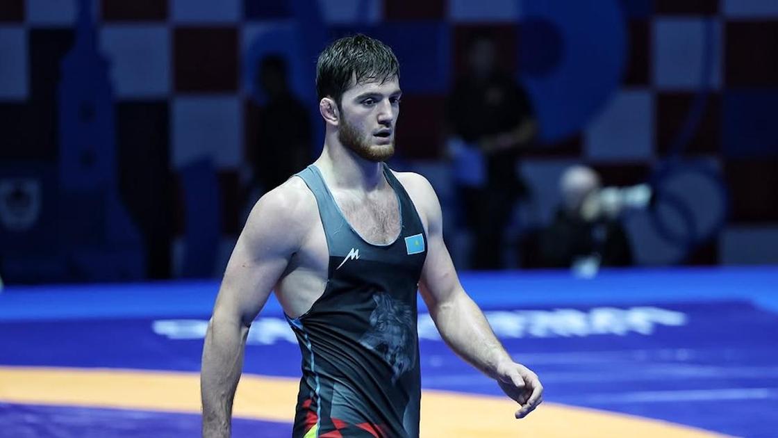 Казахстанский борец Камиль Куруглиев