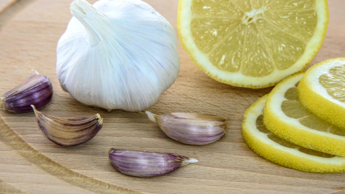 Чеснок и лимон