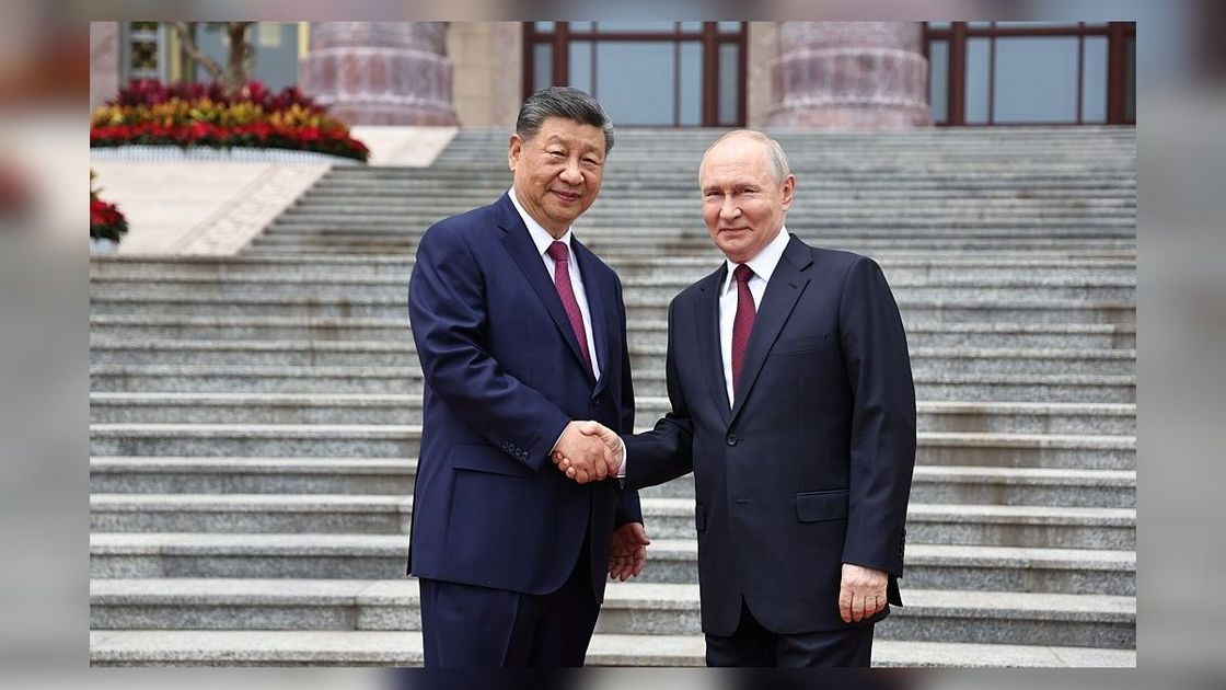 Си Цзиньпин и Владимир Путин